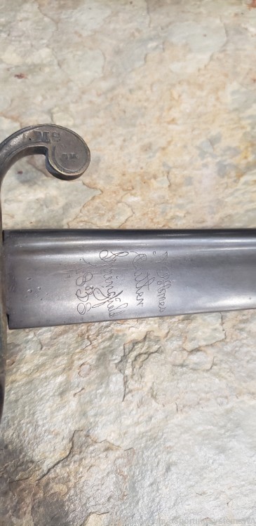 N. P. Ames Cutler M1833 Cavalry sword MS marked-img-2