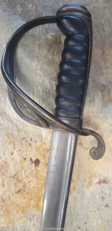 N. P. Ames Cutler M1833 Cavalry sword MS marked-img-3