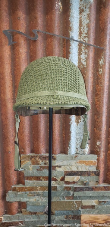 M1 Helmet with M44 netting-img-1