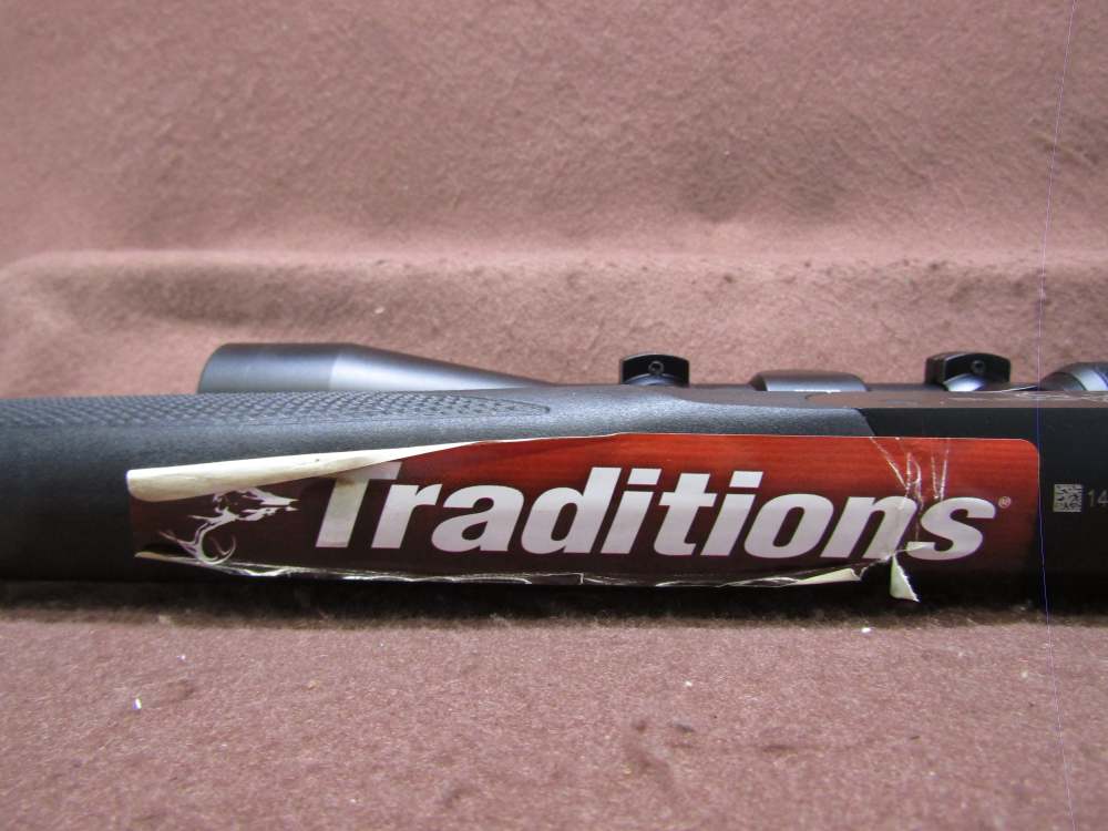 Like New Traditions Buckstalker XT 50 Cal Inline Percussion 24" 1/28 BRL -img-22