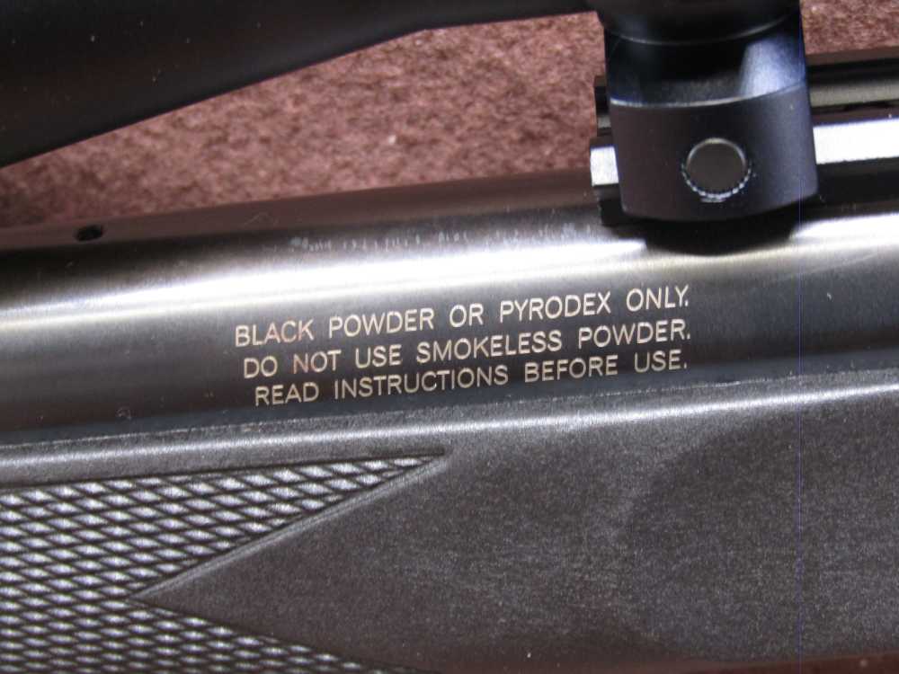 Like New Traditions Buckstalker XT 50 Cal Inline Percussion 24" 1/28 BRL -img-19
