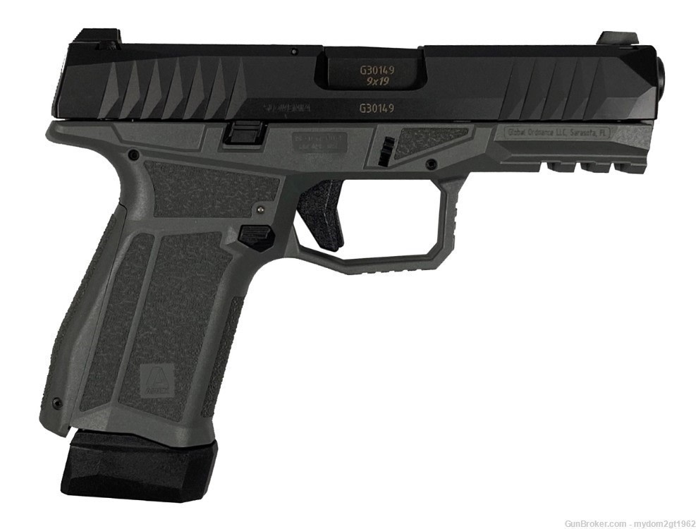 NEW Arex Delta M 9x19mm Gen 2, Striker 4" Barrel, Gray Frame 602429-img-0
