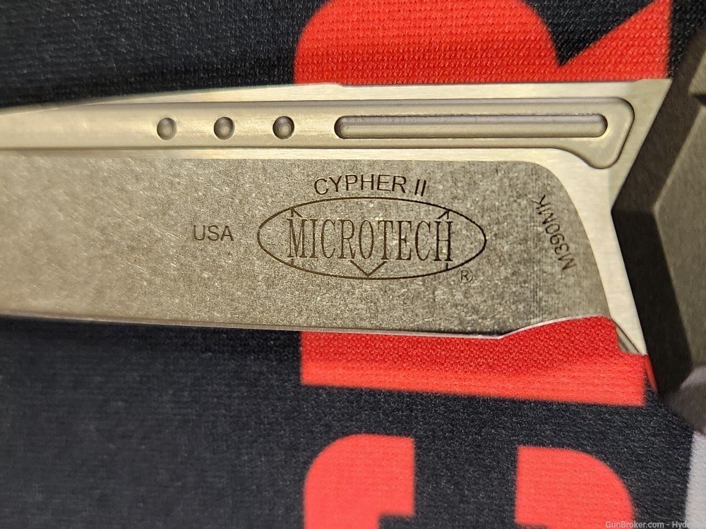 *NEW* Microtech Cypher 2 Stonewash-img-5
