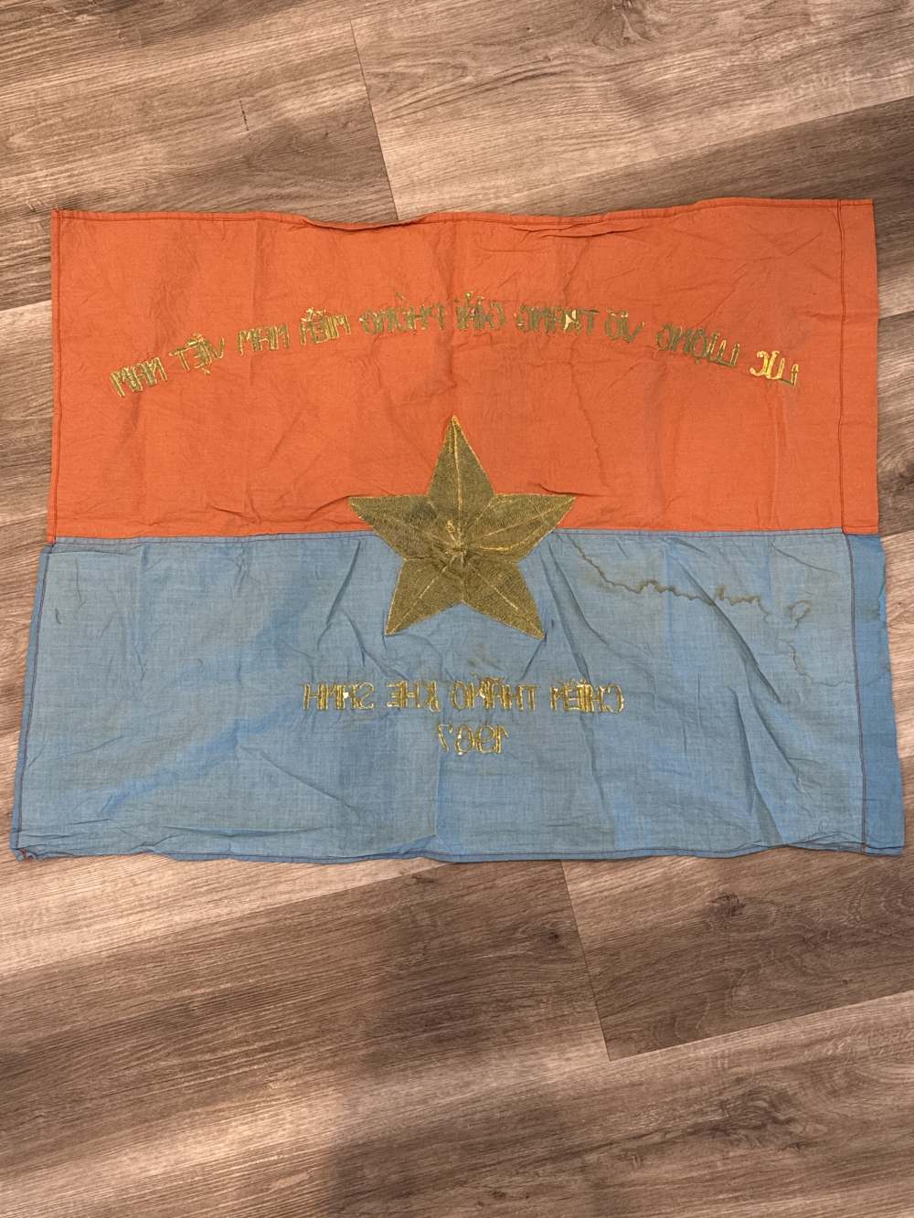 Viet Nam Era Army Viet Cong VC Combat Battle Flag-img-3