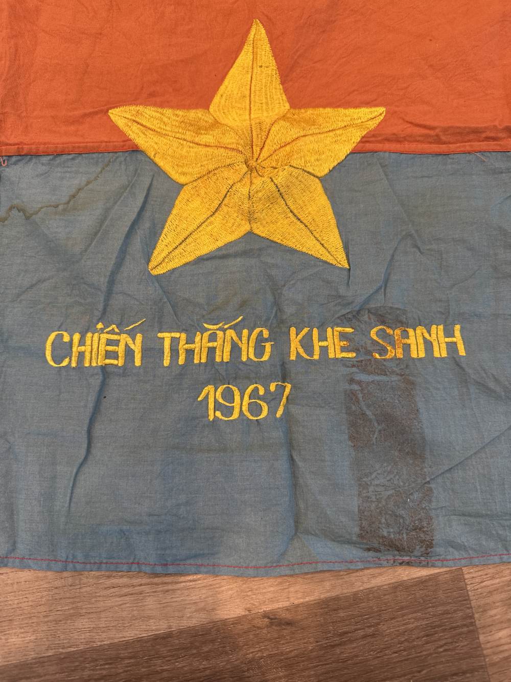 Viet Nam Era Army Viet Cong VC Combat Battle Flag-img-1
