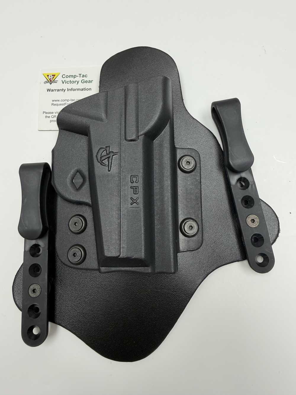CPX HOLSTER, IWB, RIGHT HAND, 1.5'' BELT CLIP, COMP-TAC USA-img-0