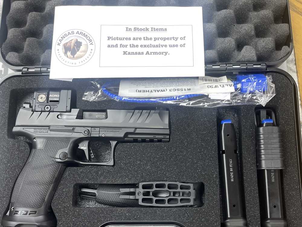 Walther PDP PRO FS 4.5" 9mm 18+1 ACRO P-2 2881225PRO -img-0
