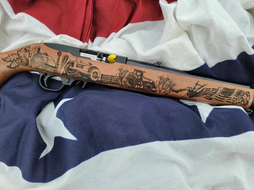 Engraved American Farmer Tribute Ruger 10/22 *Ruger 250th Special Edition -img-2