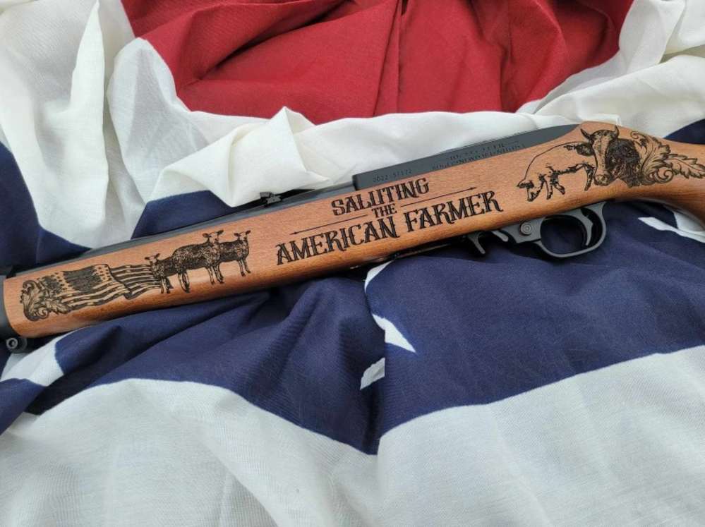 Engraved American Farmer Tribute Ruger 10/22 *Ruger 250th Special Edition -img-0