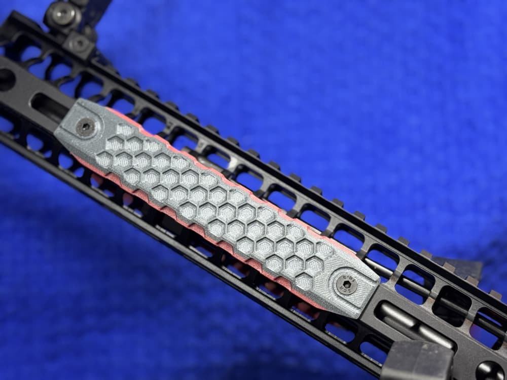 M-LOK Rail Cover Panels | Lightweight Textured Grip | Set of 2 | Made in US-img-0
