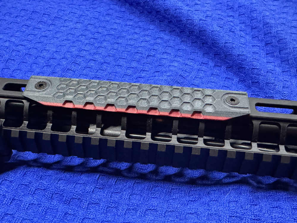 M-LOK Rail Cover Panels | Lightweight Textured Grip | Set of 2 | Made in US-img-2