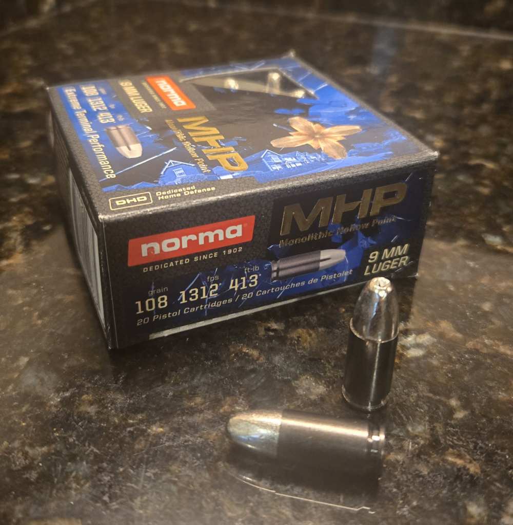 Norma black nickel case solid copper hollowpoint 9mm-img-0