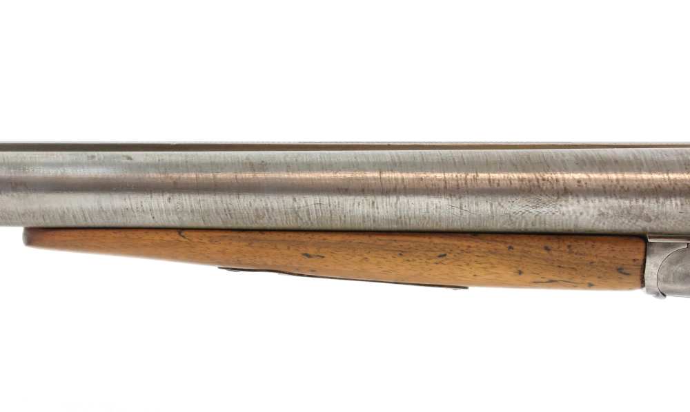 Remington Model 1889, Side by Side Shotgun with Damascus Steel Barrel-img-12