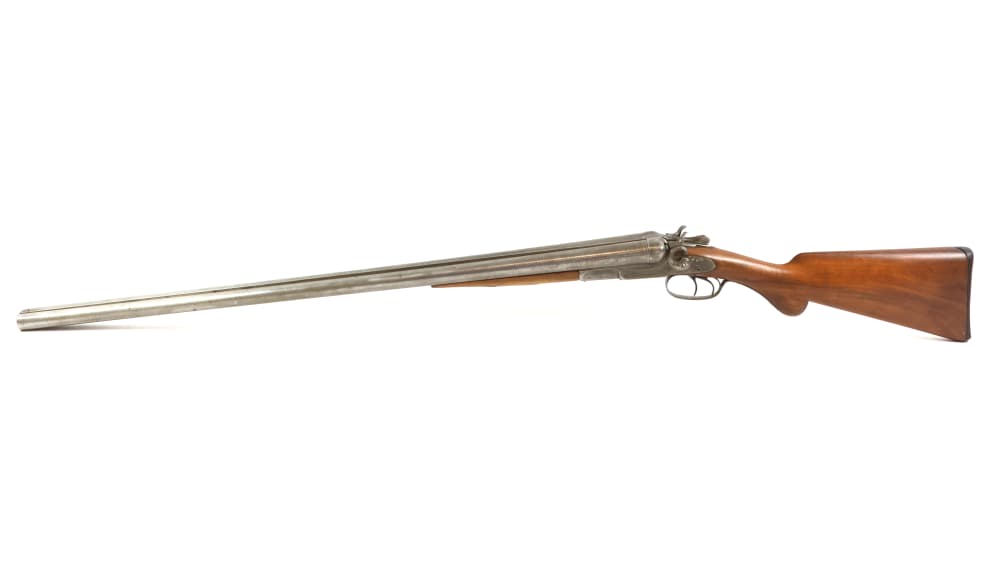 Remington Model 1889, Side by Side Shotgun with Damascus Steel Barrel-img-7