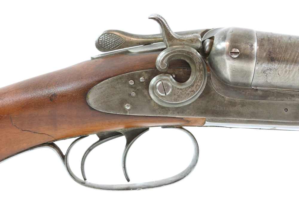 Remington Model 1889, Side by Side Shotgun with Damascus Steel Barrel-img-3