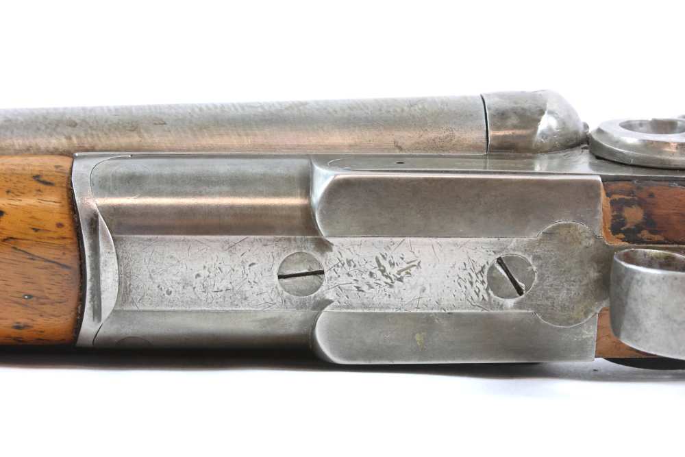 Remington Model 1889, Side by Side Shotgun with Damascus Steel Barrel-img-17