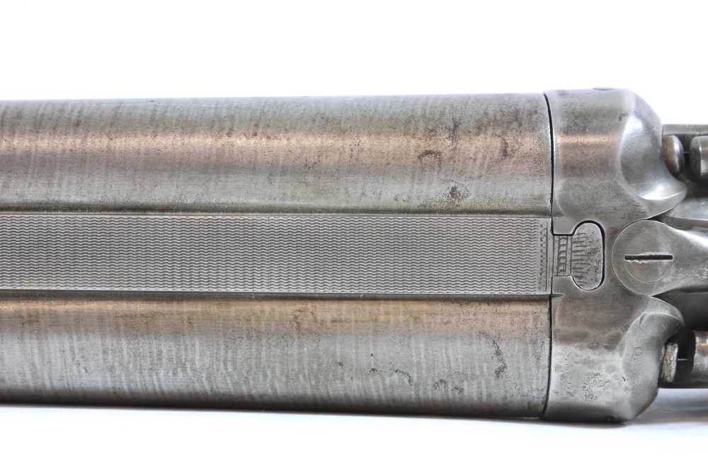 Remington Model 1889, Side by Side Shotgun with Damascus Steel Barrel-img-23