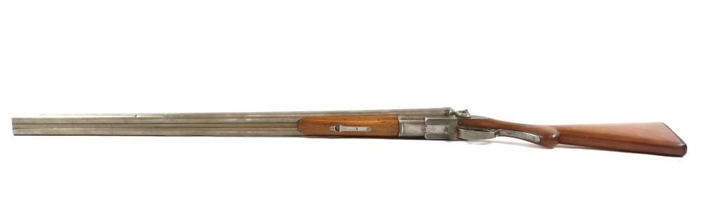 Remington Model 1889, Side by Side Shotgun with Damascus Steel Barrel-img-14