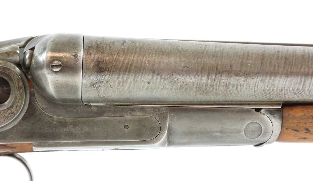 Remington Model 1889, Side by Side Shotgun with Damascus Steel Barrel-img-4