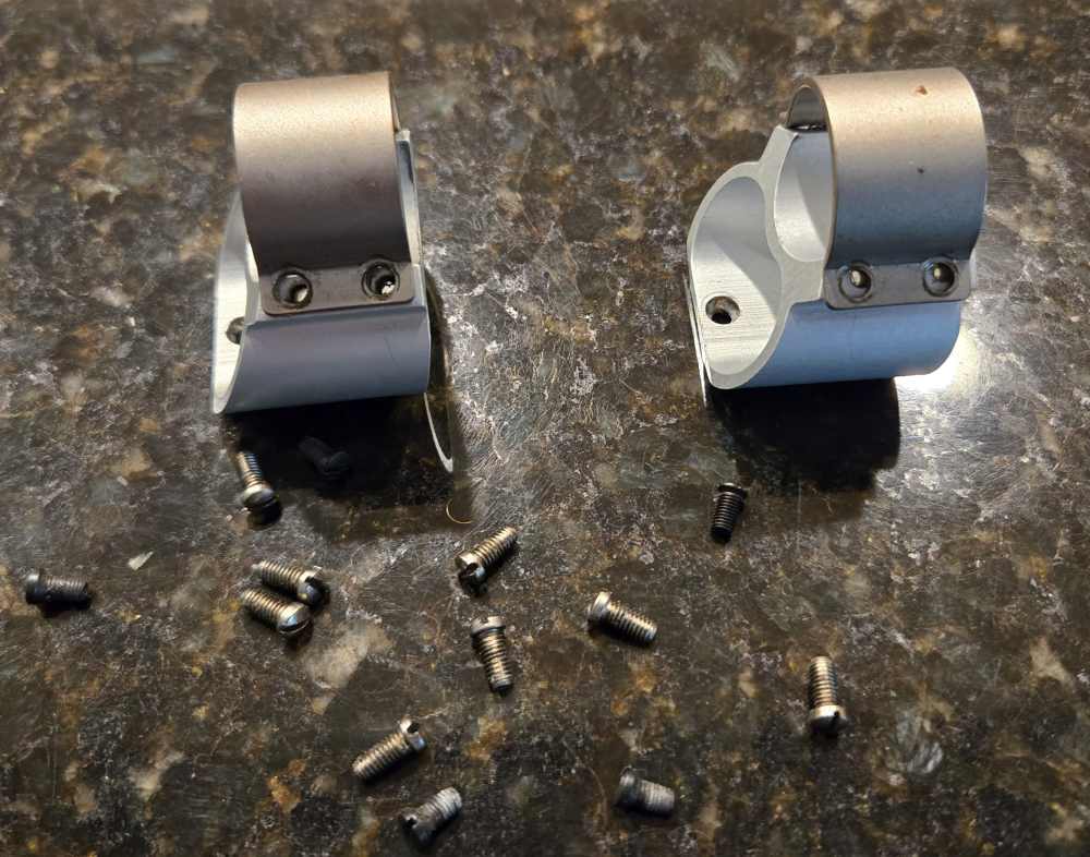 Weaver 10/22 see through scope mounts -img-0