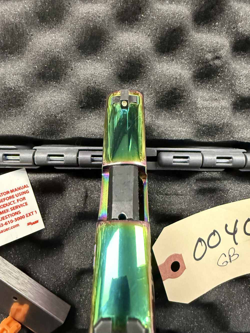 Preowned Sig Sauer P238 .380  Titanium Rainbow -img-17