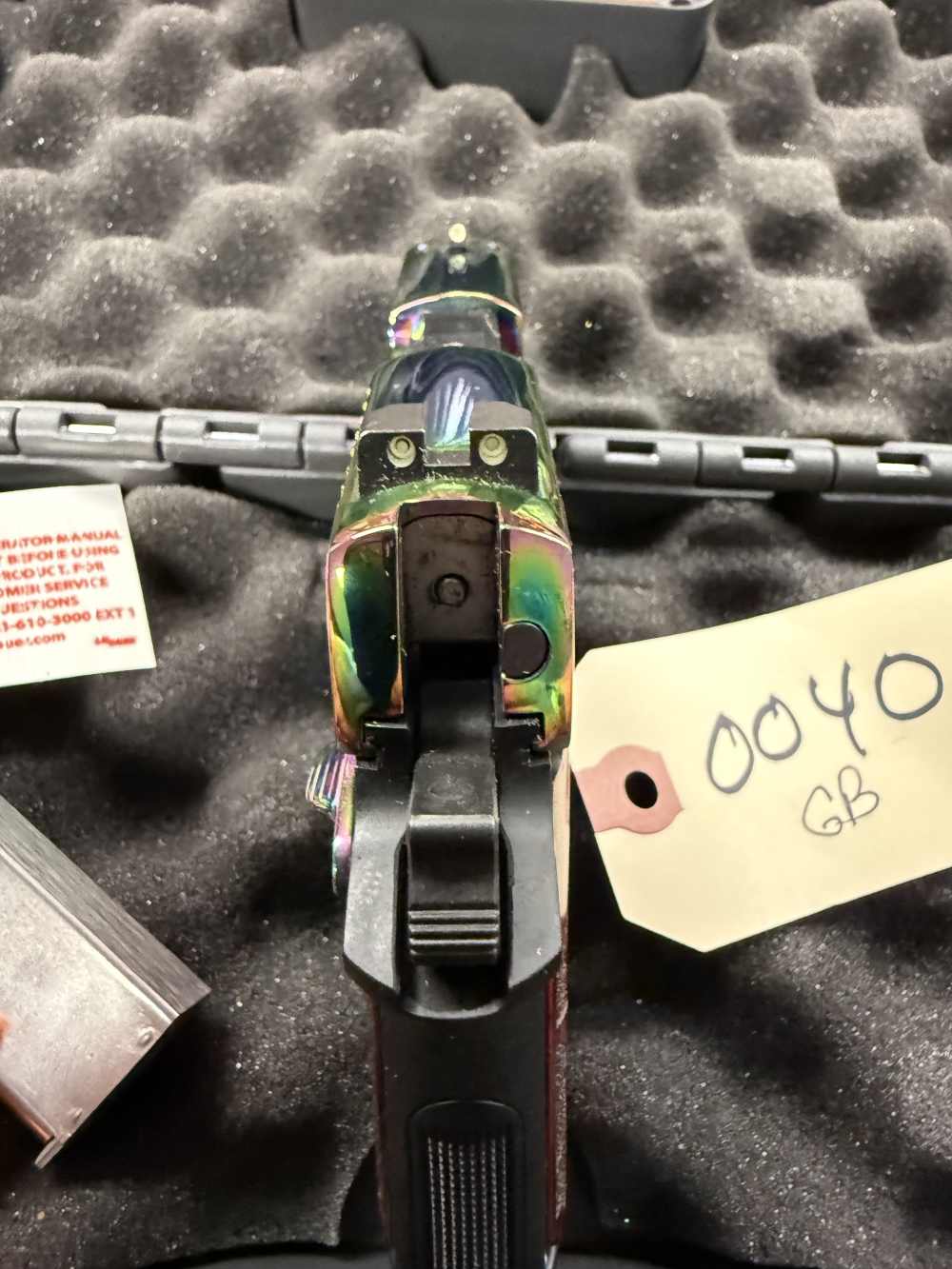 Preowned Sig Sauer P238 .380  Titanium Rainbow -img-15