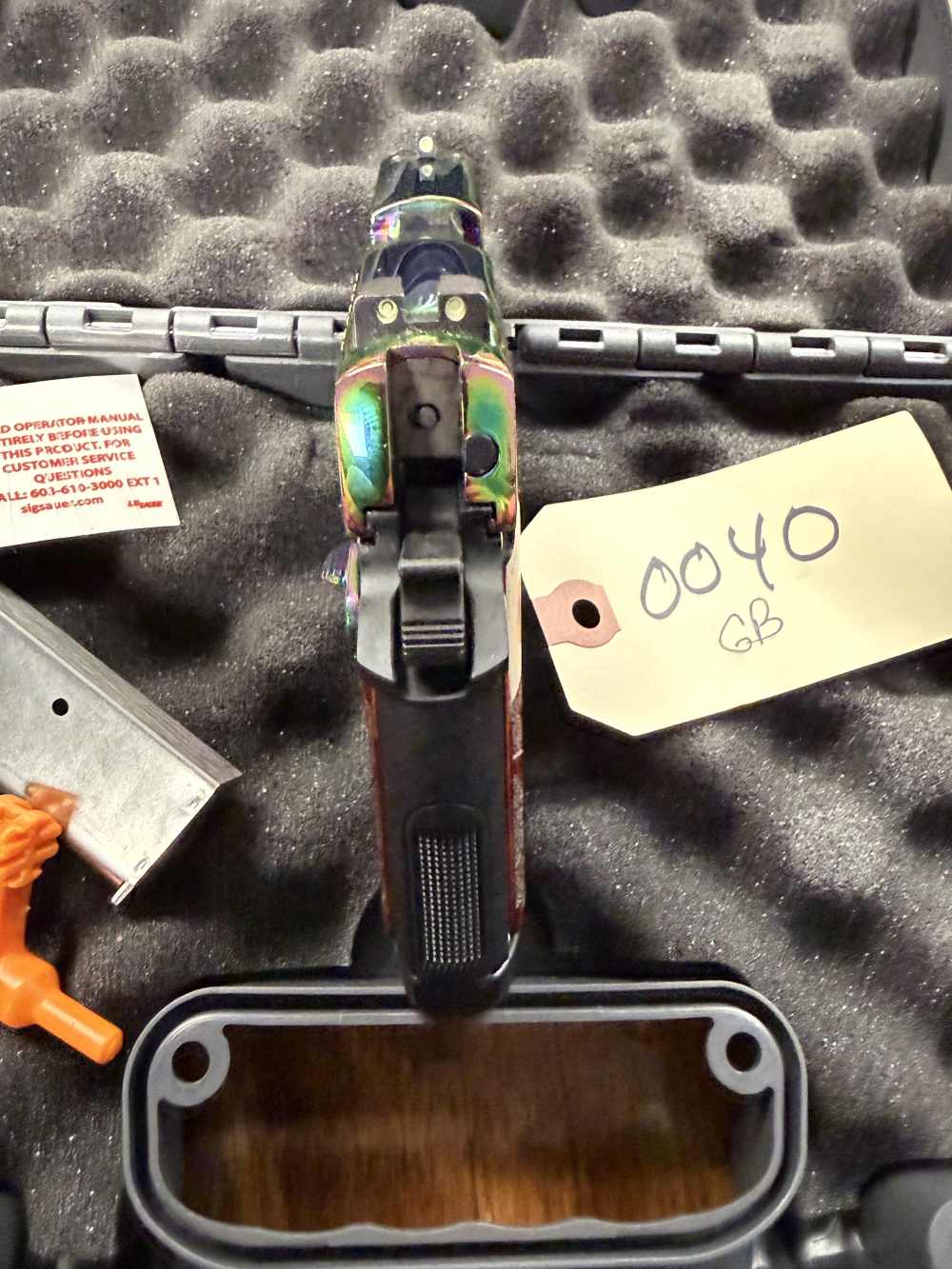 Preowned Sig Sauer P238 .380  Titanium Rainbow -img-14