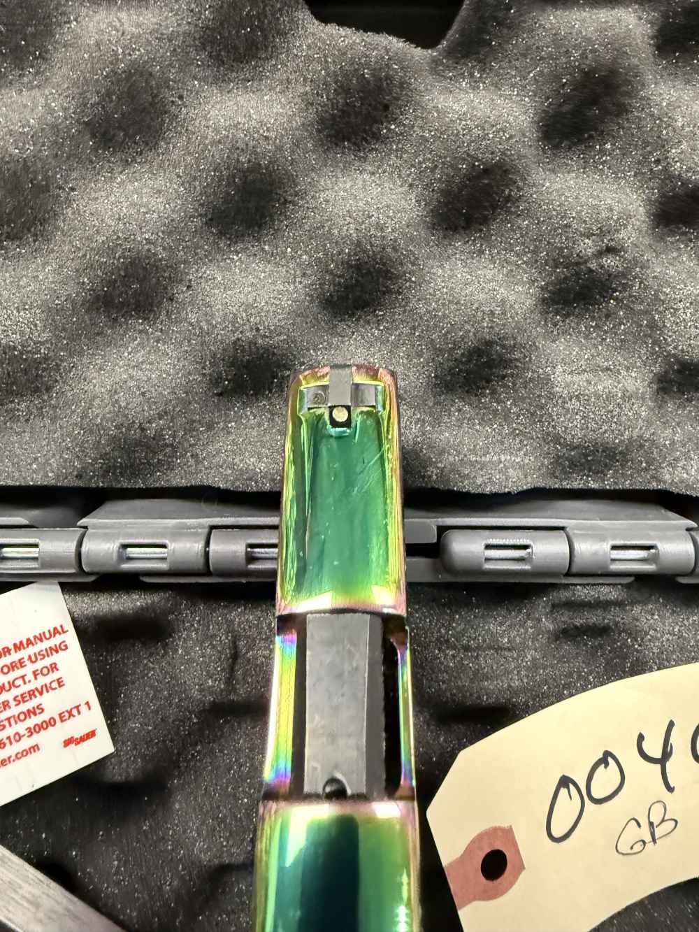 Preowned Sig Sauer P238 .380  Titanium Rainbow -img-18