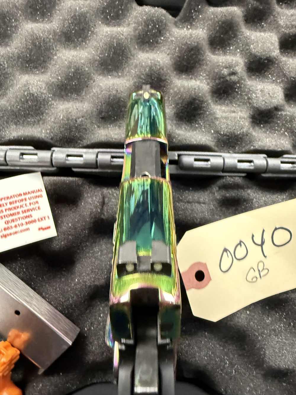 Preowned Sig Sauer P238 .380  Titanium Rainbow -img-16