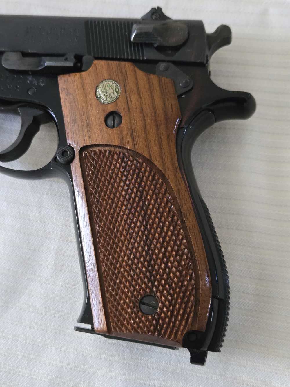 Extremely Rare .30Luger S&W Mod 39-2 Pistol, Adj Sight, only 500 made, 99% -img-16
