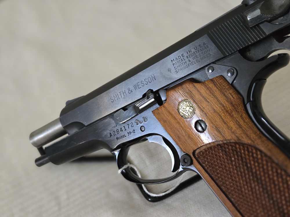 Extremely Rare .30Luger S&W Mod 39-2 Pistol, Adj Sight, only 500 made, 99% -img-0