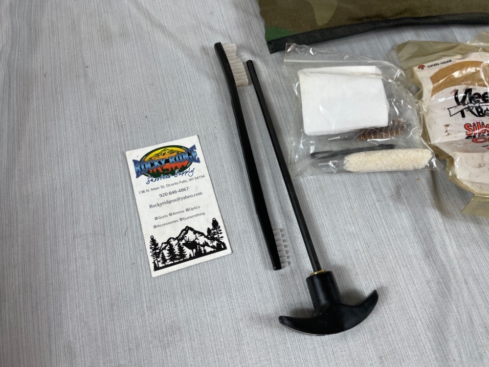 Camo Travel Pistol Cleaning Kit - Great for Range Bag! -img-4