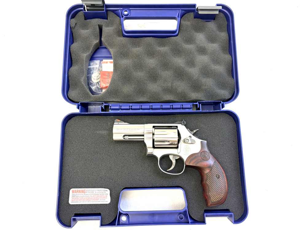 Smith & Wesson 686 Plus 357 Magnum 38 Special Stainless Steel Finish -img-2