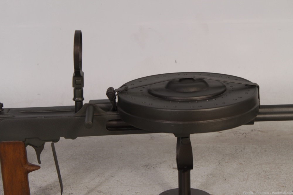 Japanese type 89 machine gun replica, resin, metal and wood non firing-img-5