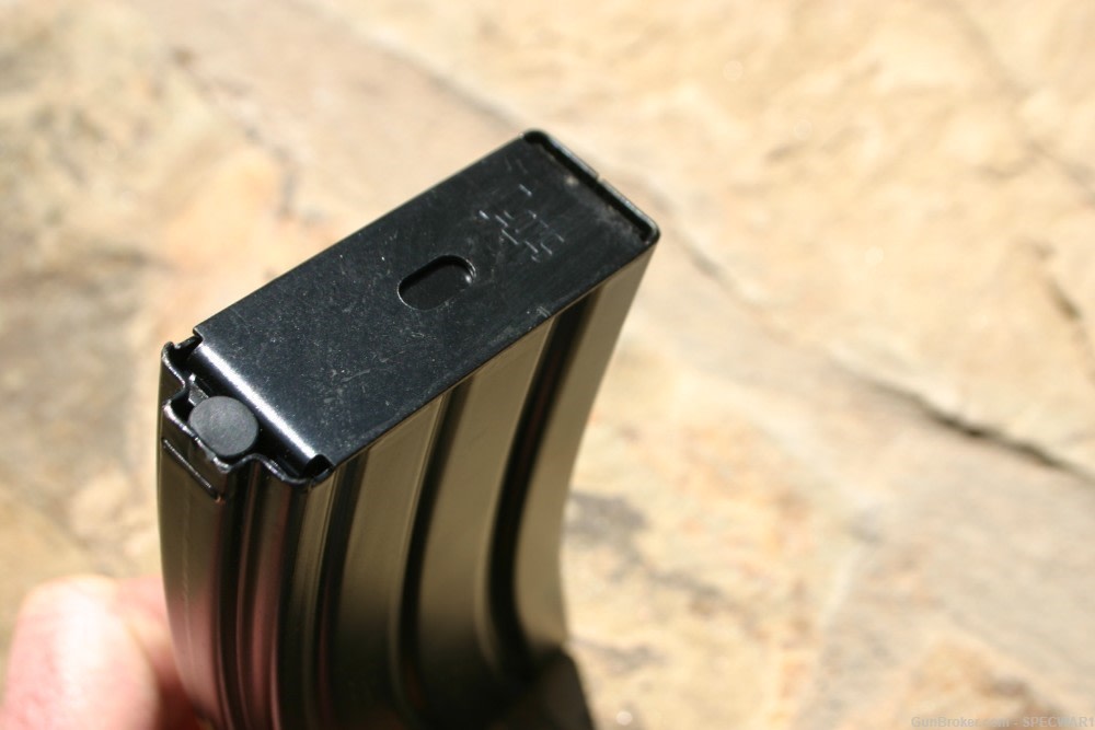 HECKLER & KOCH 30RD SA80 STEEL MARITIME MAGAZINE. 5.56 NATO. ULTRA RARE!-img-1