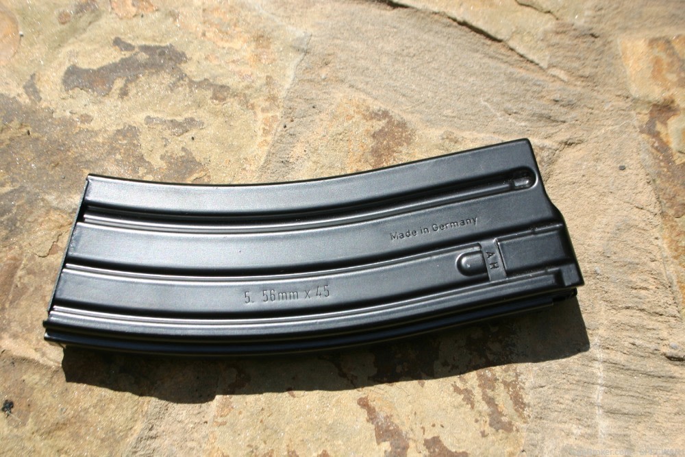 HECKLER & KOCH 30RD SA80 STEEL MARITIME MAGAZINE. 5.56 NATO. ULTRA RARE!-img-4