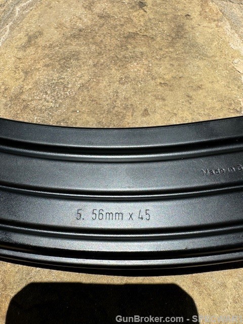 HECKLER & KOCH 30RD SA80 STEEL MARITIME MAGAZINE. 5.56 NATO. ULTRA RARE!-img-12