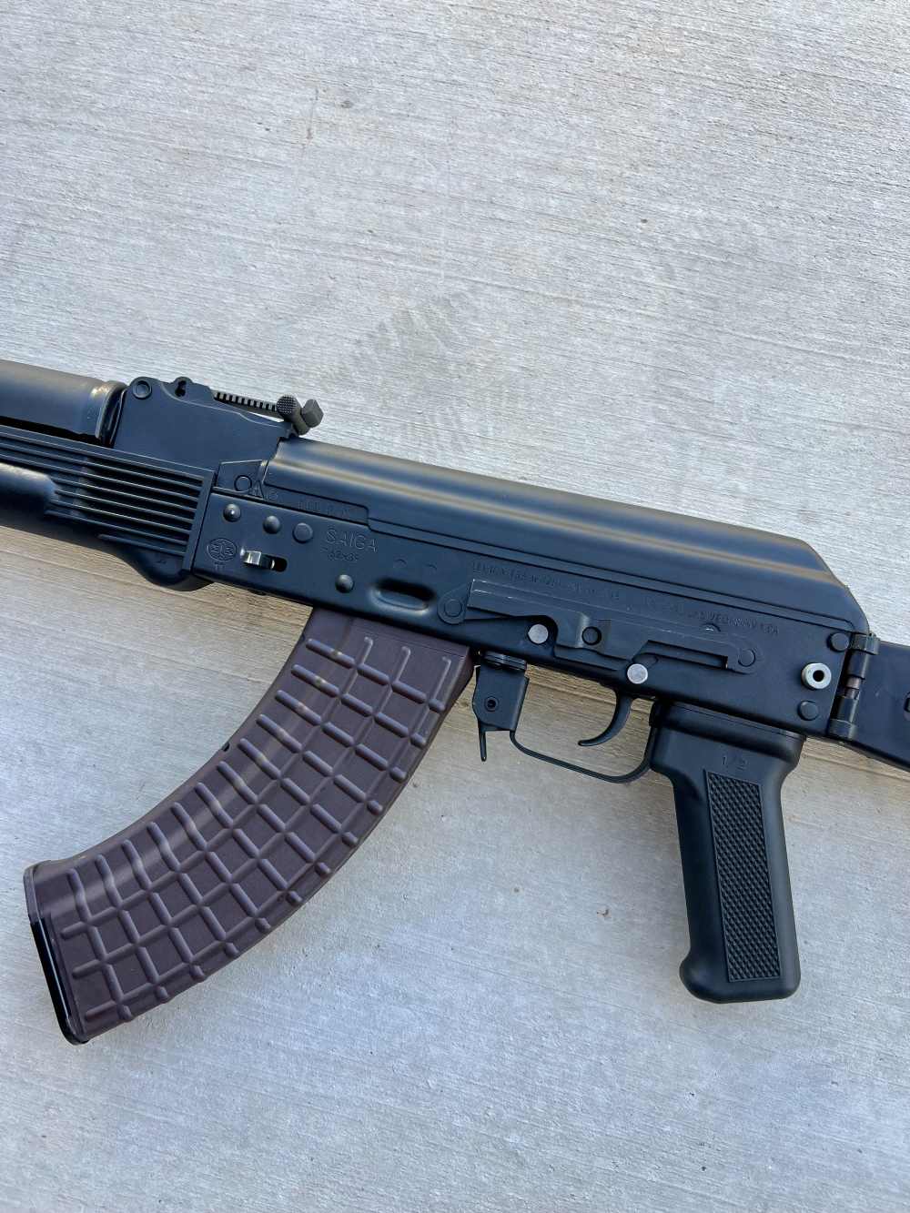 RARE factory folding stock Saiga sgl21-94 Izhmash legion stamped ak47 akm -img-2