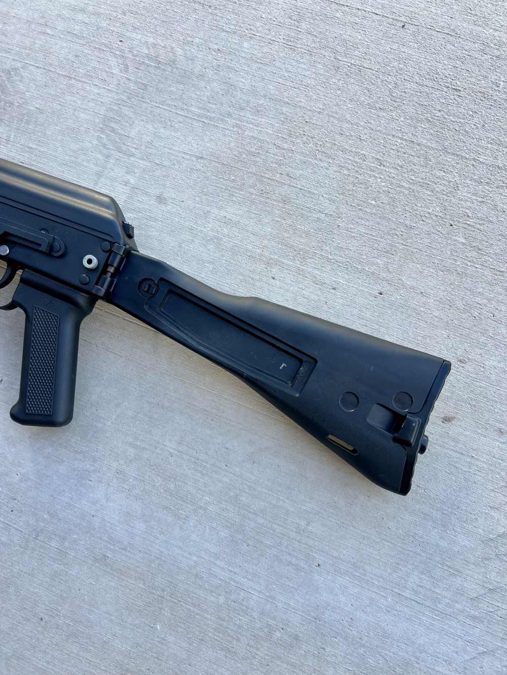 RARE factory folding stock Saiga sgl21-94 Izhmash legion stamped ak47 akm -img-1