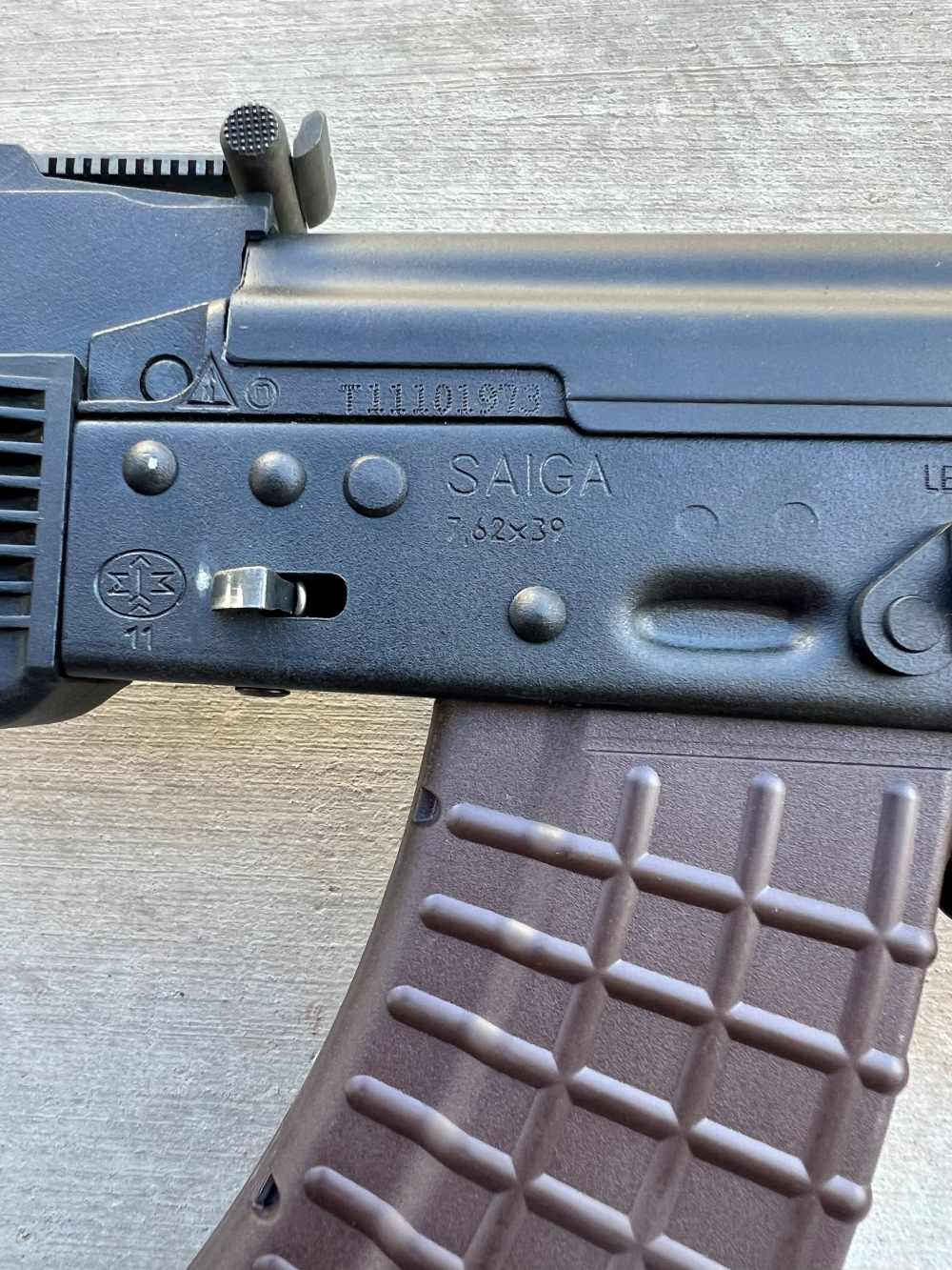 RARE factory folding stock Saiga sgl21-94 Izhmash legion stamped ak47 akm -img-9