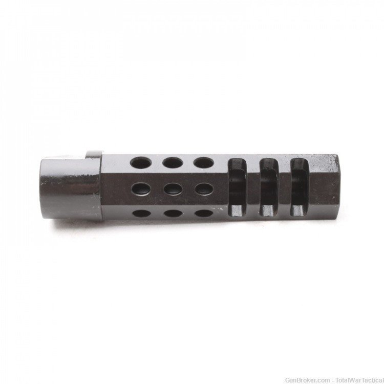 AR10 Mitigator Steel Muzzle Brake Compensator 5/8x24 + Jam Nut .308 AR-10-img-1
