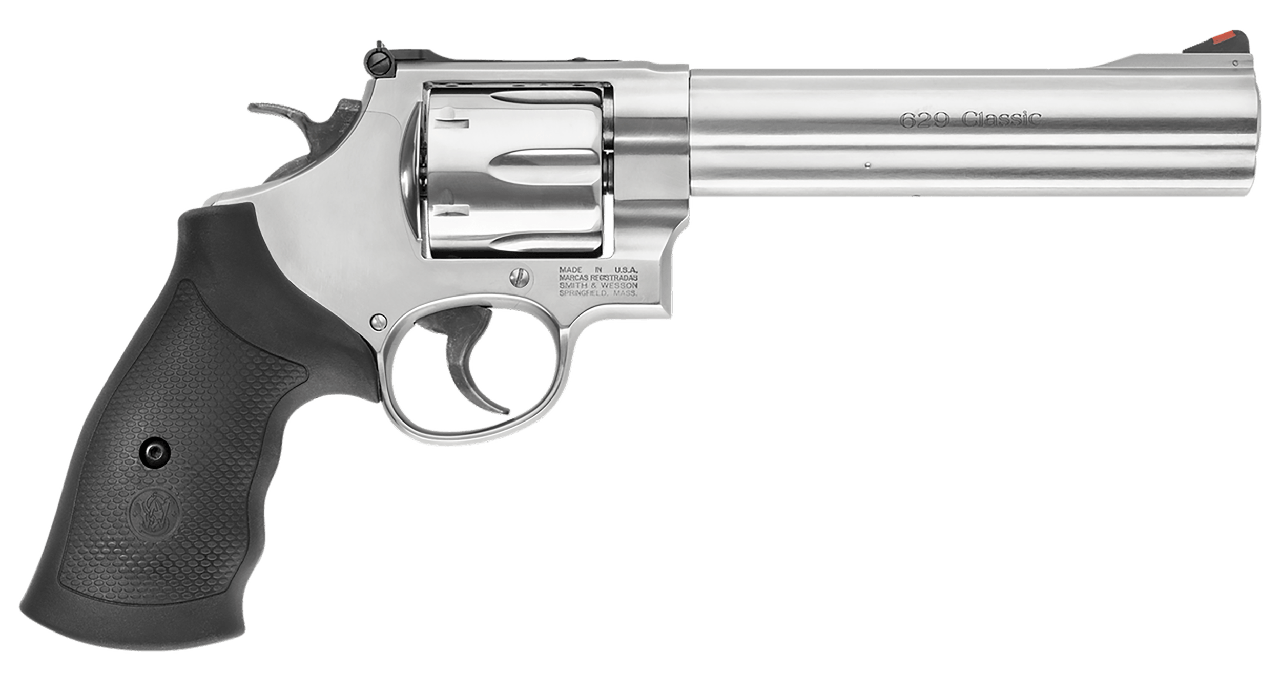 Smith & Wesson 163638 Model 629 Classic 44 Rem Mag or S&W Spl Stainless Ste-img-0