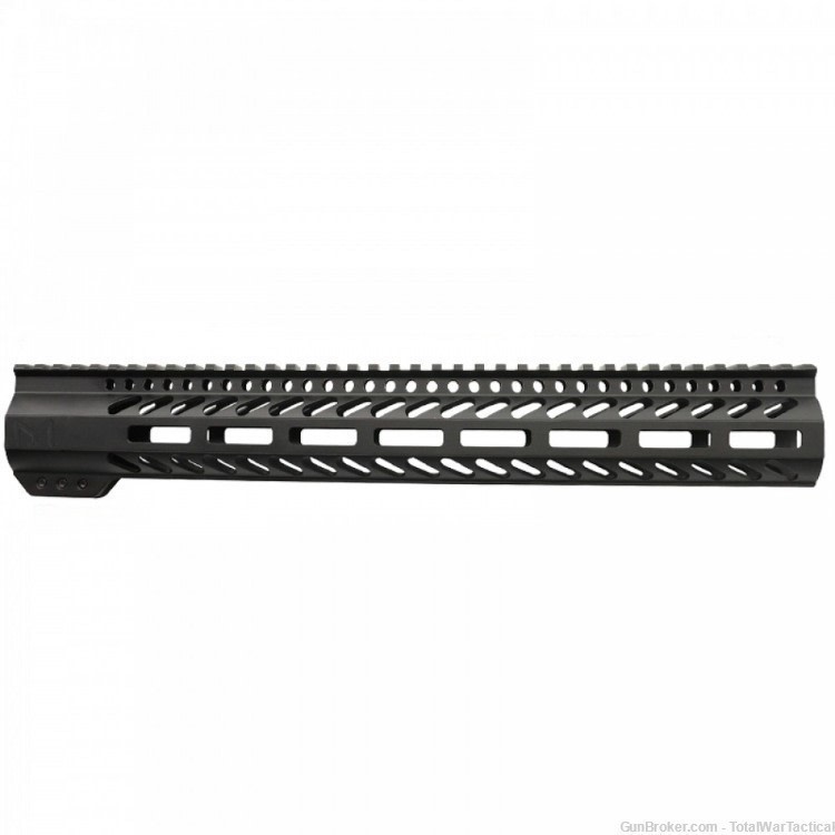 15" AR15 AR9 300BLK Clamp MLOK MLOCK Free Float Handguard Rail Grip - Black-img-0