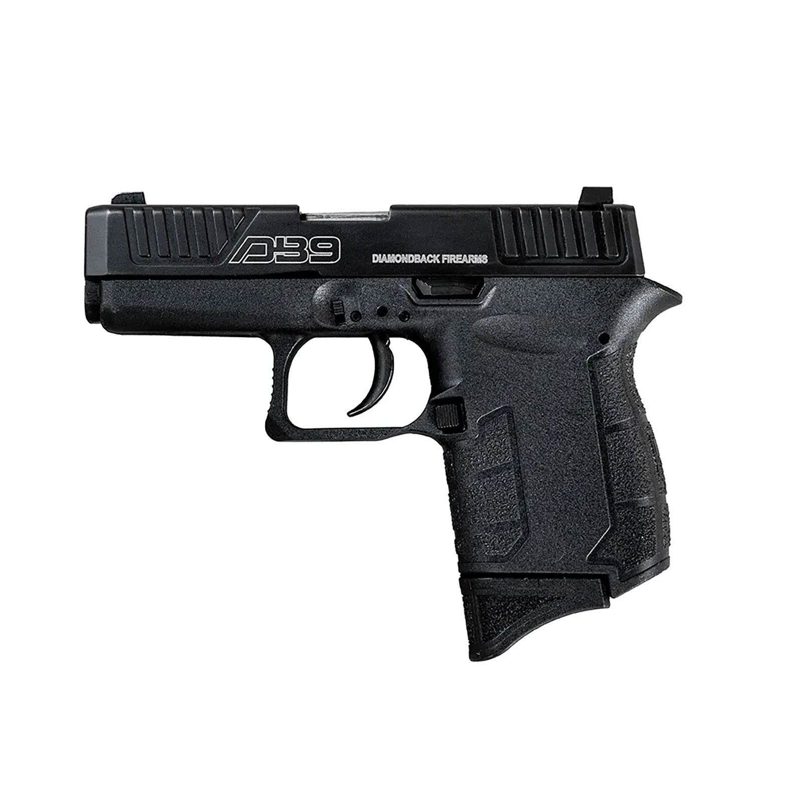 DIAMONDBACK DB9 Gen4 9mm 3.1in 6rd Black Semi-Auto Pistol (DB0200P001)-img-1