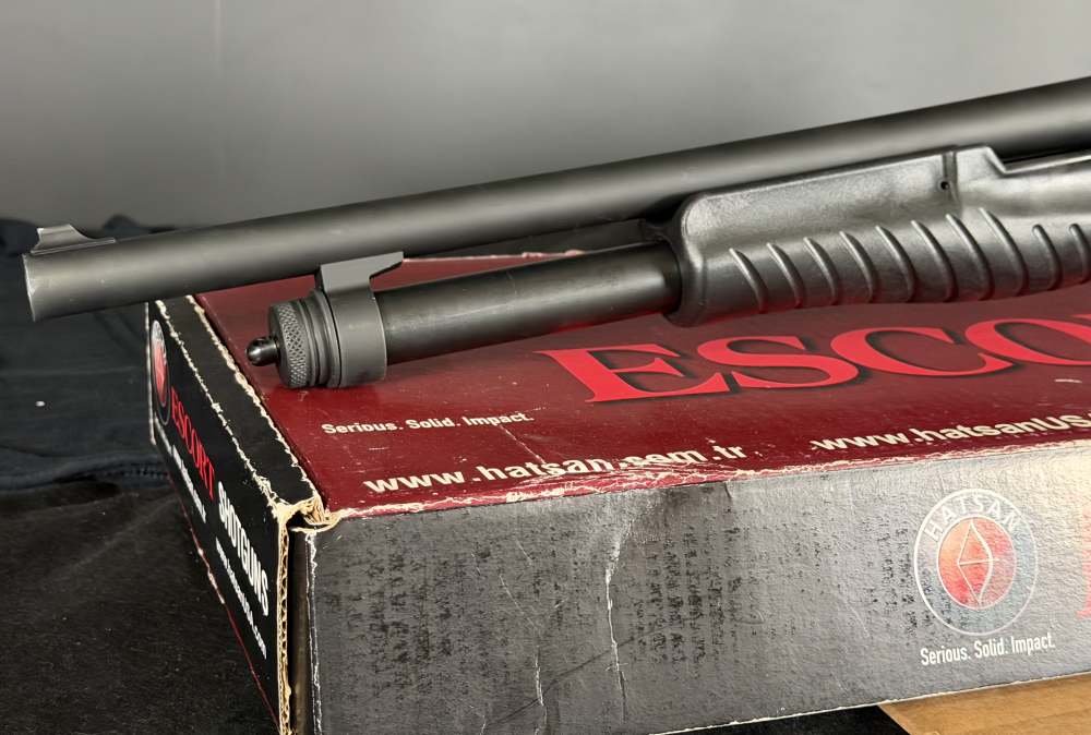 HATSAN 12ga Escort SLUGGER shotgun 18in PUMP-img-7