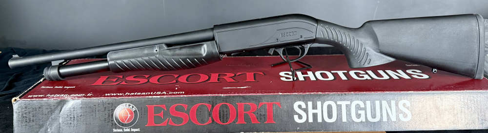 HATSAN 12ga Escort SLUGGER shotgun 18in PUMP-img-8