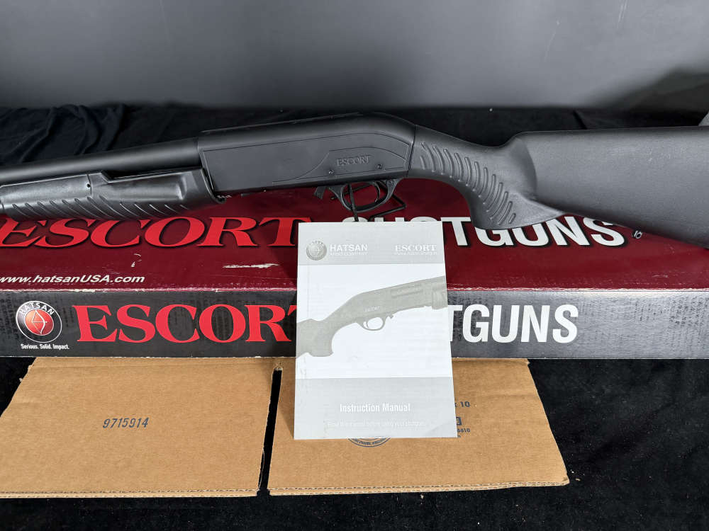 HATSAN 12ga Escort SLUGGER shotgun 18in PUMP-img-9