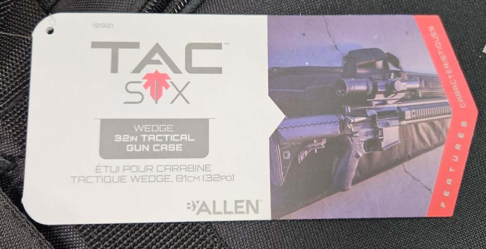 > > Tac Six 10901 Wedge Tactical Rifle Case 32" Black Endura-img-1