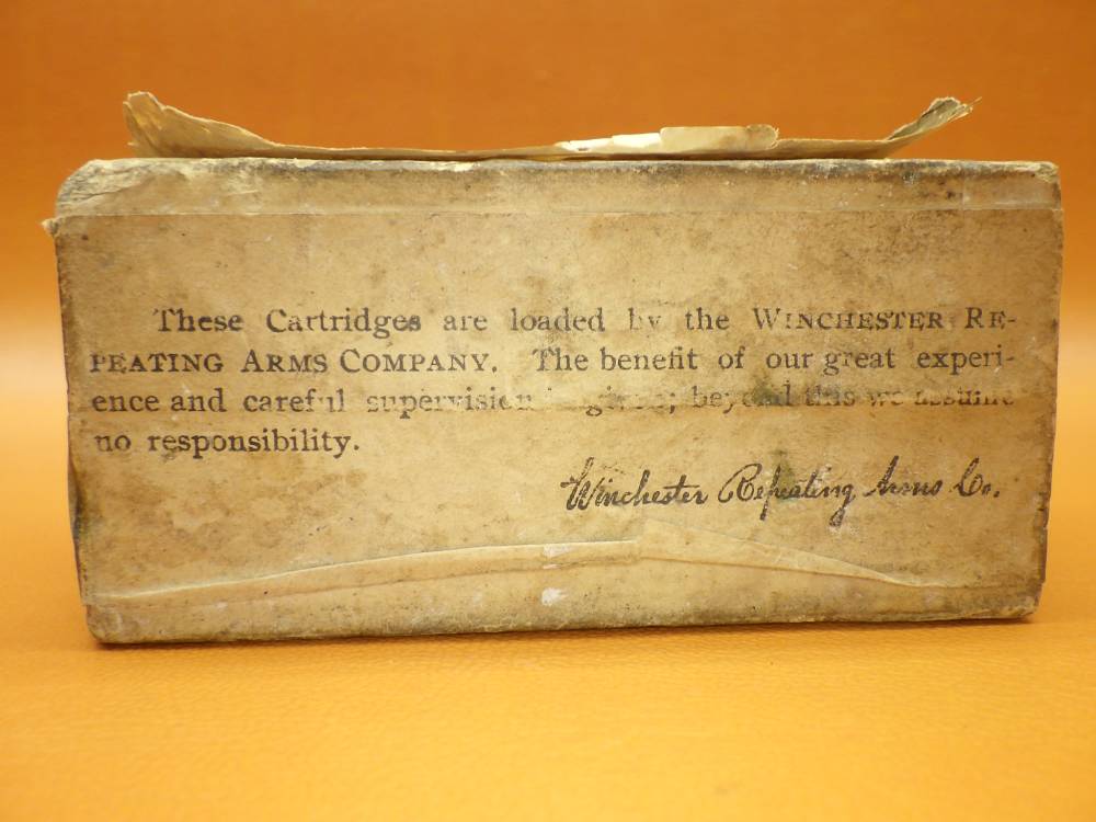Circa 1900 Unopened Box of Winchester .32 Cal Black Powder - 50 Rnds-img-3