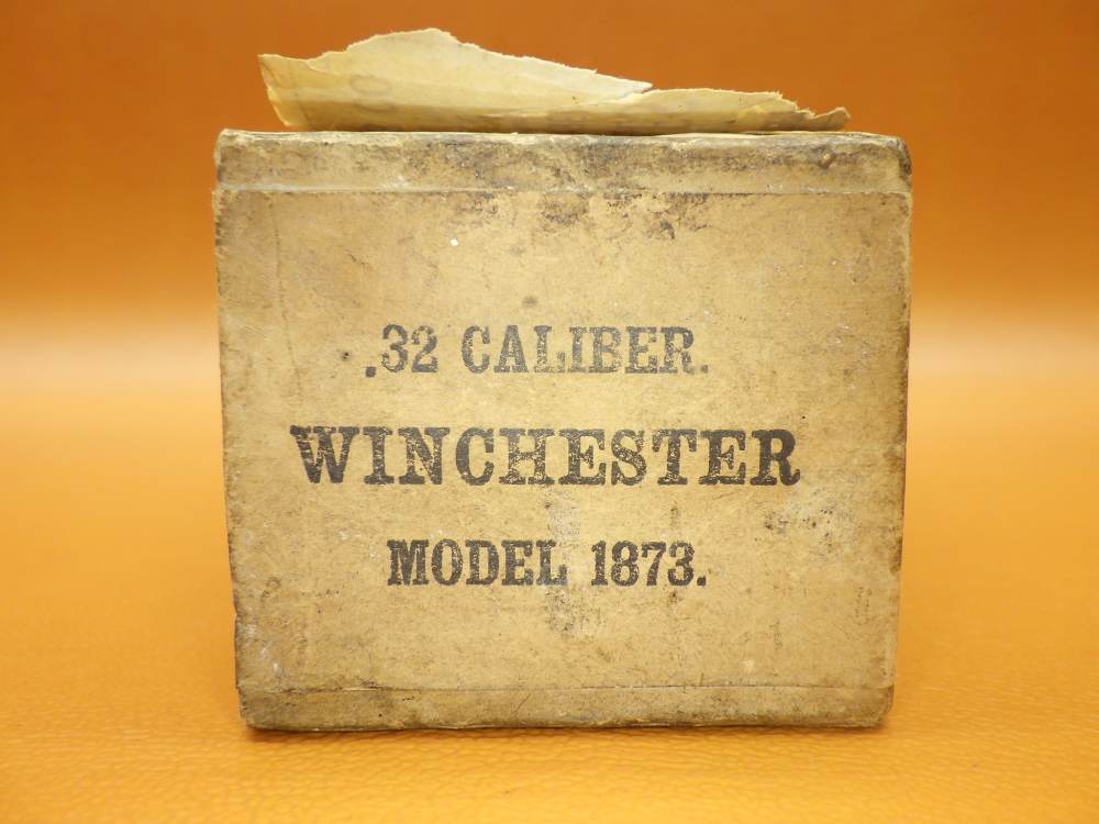 Circa 1900 Unopened Box of Winchester .32 Cal Black Powder - 50 Rnds-img-4
